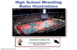 High School Wrestling Rules Illustrations