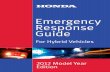 Honda Emergency Response Guide