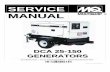 DCA25-150 Service Manual - Multiquip Inc