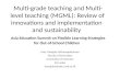 Multi-grade teaching and Multi-level teaching: innovations and ...