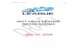 2017 USTA LEAGUE REGULATIONS July 21, 2016