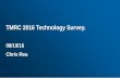 TMRC 2016 Technology Survey here