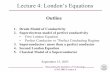 Lecture 4: London's Equations
