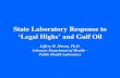 State Laboratory Response to „Legal Highs‟ and Gulf Oil
