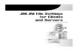 JDE.INI File Settings for Clients and Servers
