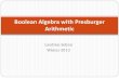 Boolean Algebra with Presburger Arithmetic