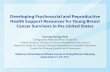 Developing Psychosocial and Reproductive Health Support ...