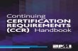 Continuing Certification Requirements Handbook | PMI