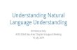 Understanding Natural Language Understanding