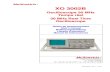 XO 3002B Oscilloscope 30 MHz Temps réel 30 MHz Real Time ...
