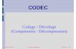 Codage / Décodage (Compression / Décompression) ( p p )