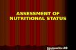10. assessment of nutritional status