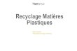 Recyclage Matières Plastiques