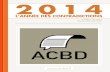 Rapport ACBD 2014 : l'année des contradictions