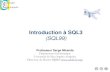 Cours ?: Introduction à SQL3 (SQL99)
