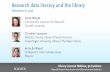 Slides | Research data literacy and the library