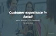 Customer Experience in retail