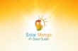 Solar mango   corporate presentation