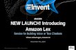 AWS re:Invent 2016: NEW LAUNCH! Introducing Amazon Lex (MAC304)