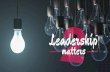 Leadership matters (Part 2)