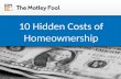 Homeownership costs