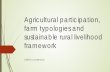 Agricultural participation, farm typologies and sustainable rural livelihood framework (Jean-Michel Sourisseau, CIRAD)