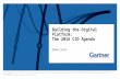 Building the Digital Business: The 2016 CIO Agenda