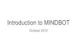 [2016 데이터 그랜드 컨퍼런스] 4 3(인공지능). 마인드셋 intro to mindbot