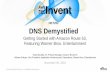 AWS re:Invent 2016: DNS Demystified: Getting Started with Amazon Route 53, featuring Warner Bros. Entertainment (NET202)