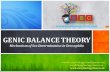 Genic Balance Theory of Sex Determination in Drosophila melanogaster PPT by Easybiologyclass