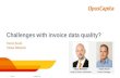 Invoice automation webinar 2: Quality of invoice data