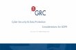 3GRC  approach to GDPR V 0.1