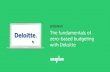 Anaplan and Deloitte webinar: The fundamentals of zero-based budgeting
