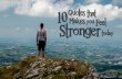 10 Quotes That Makes You Feel Stronger Today