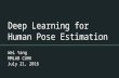 [Mmlab seminar 2016] deep learning for human pose estimation