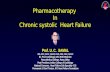 Pharmacotherapy in Chronical Systolic Heart Failure