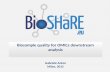 BioSHaRE: Biosample quality for omics downstream analysis  - Gabriele Anton - HMGU