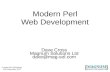 Modern Web Development with Perl