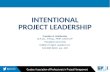 Intentional Project Leadership - Franklin Holtforester - Soirée corporative du PMI-Montréal