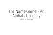 The name game – chapter 12