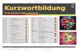 Kurzwörter und Abkürzungen in der deutschen Gegenwartssprache