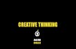 Creaitve Thinking by Strategy
