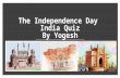 India quiz preliminary round answers 14082016