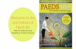 Welcome to the July Edition of Paeds Biz