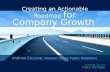 Creating an Actionable Roadmap for Company Growth