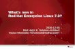 What's new in Red Hat Enterprise Linux 7.3?