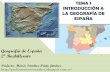 Introducción a la geografía de España (Tema 1)