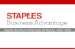Staples Business Advantage Workplace Index 2016