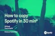 How to copy spotify in 30 minutes - Agile Israel 2016