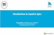 BigDataSpain 2016: Introduction to Apache Apex
